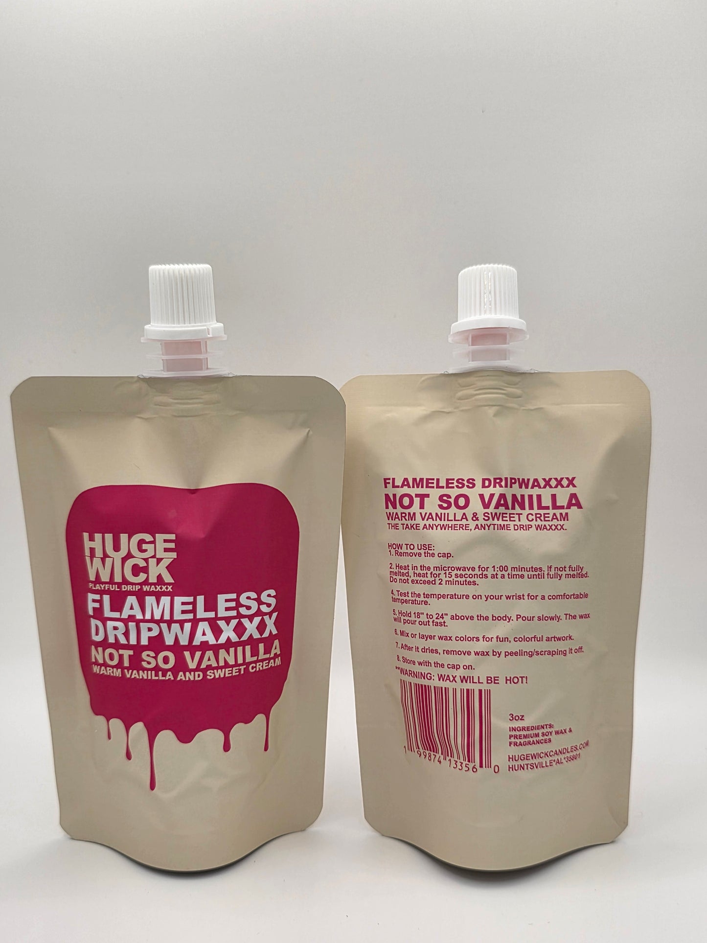 NOT SO VANILLA -FLAMELESS DRIP WAX