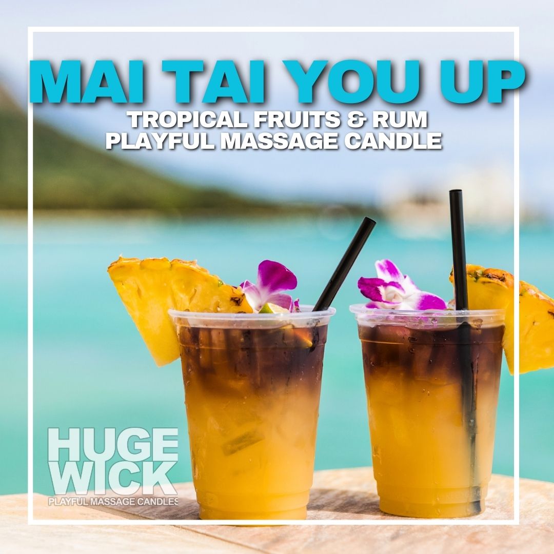 Mai Tai You Up Massage Candle - wholesale