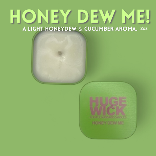 Honey Dew Me Playful Massage Candle - 2oz