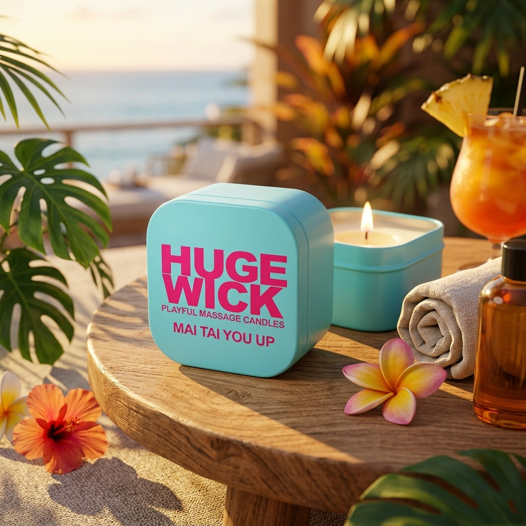 Mai Tai You Up Massage Candle – 2oz