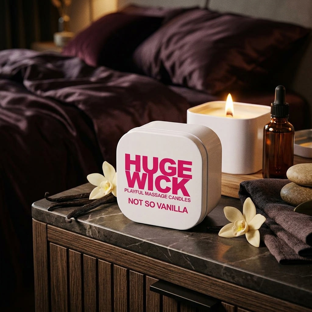 Not So Vanilla Massage Candle – 2oz