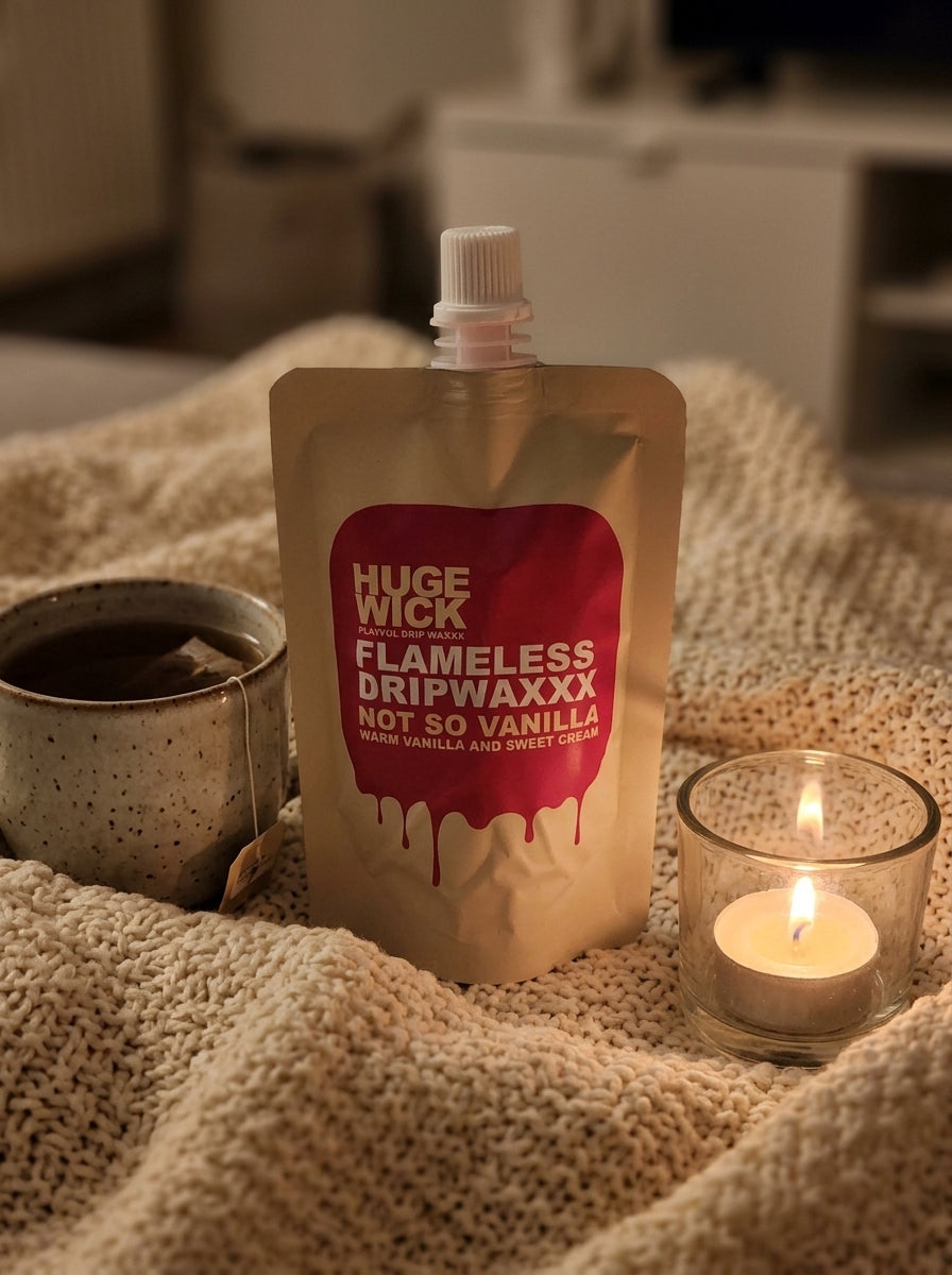 NOT SO VANILLA -FLAMELESS DRIP WAX -wholesale